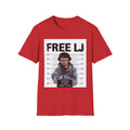 "Free LJ" (ONE SIDED) Mugshot Tee