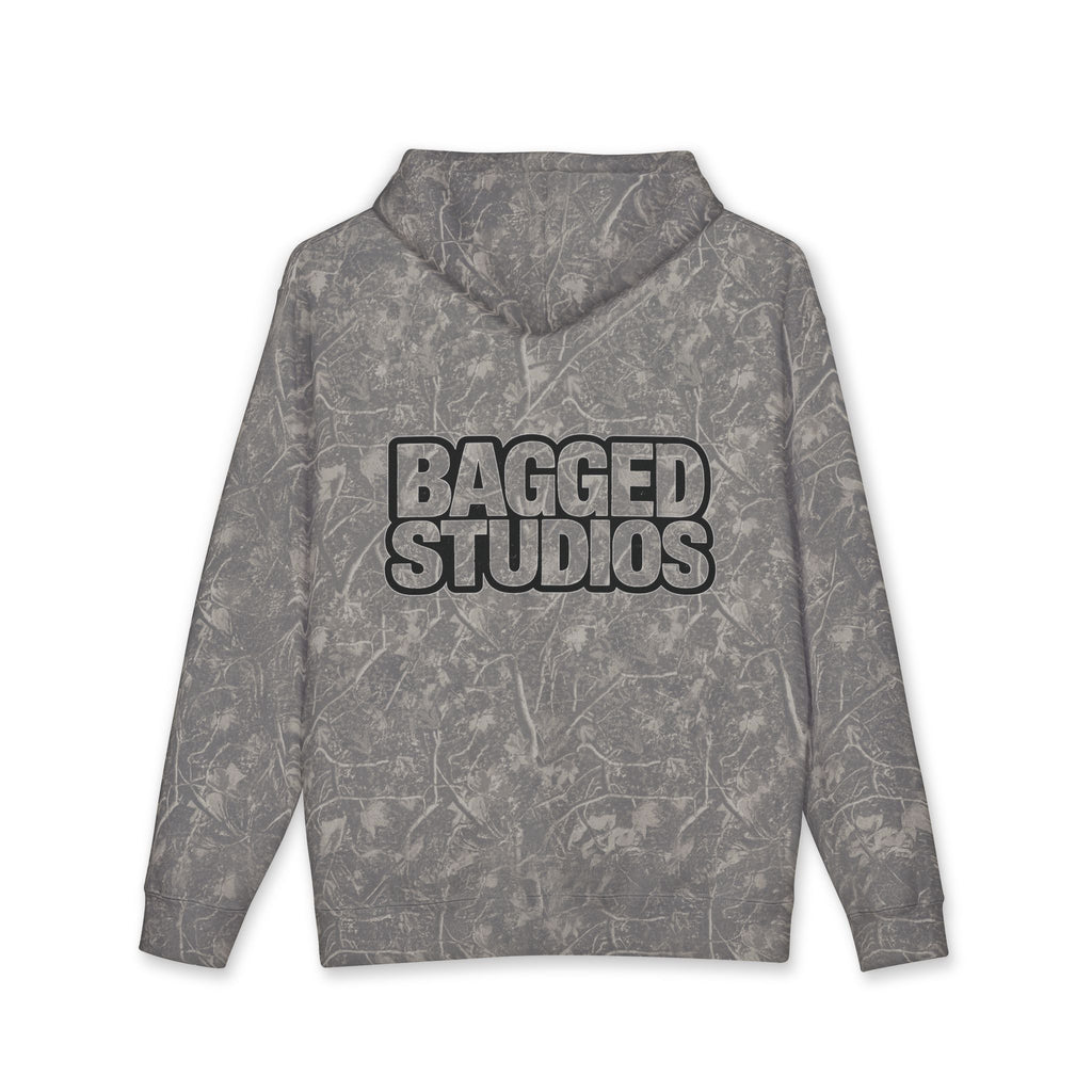 Logo Distressed Camouflage Pullover