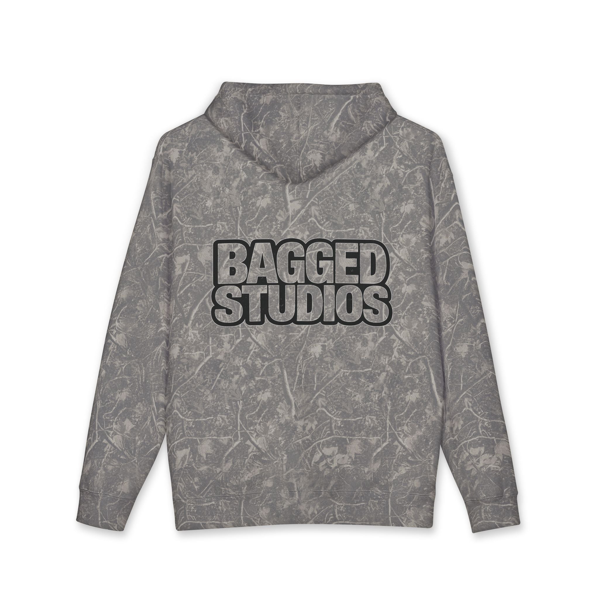 Logo Distressed Camouflage Pullover