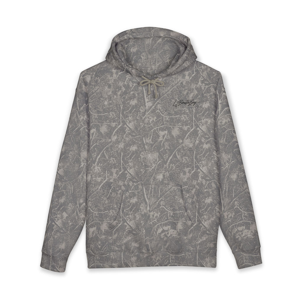 Logo Distressed Camouflage Pullover