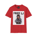 "Free LJ" (DOUBLE SIDED) Mugshot Tee